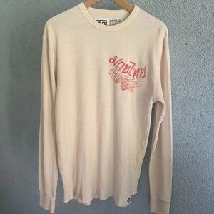 Roots of Fight Ivory Thermal Long-Sleeve T-Shirt L